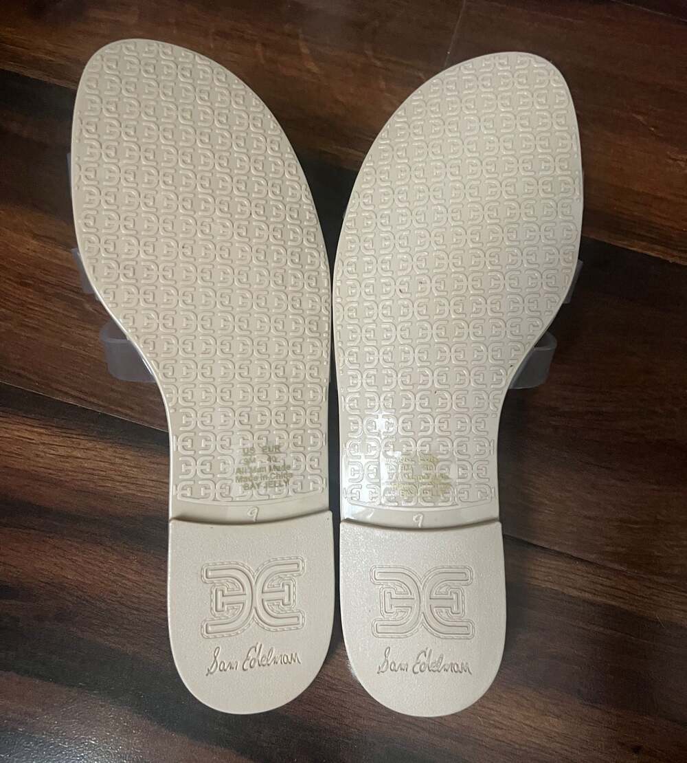 NEW Sam Edelman Bay Jelly Slide Sandals, Size 9 - Picture 5 of 7